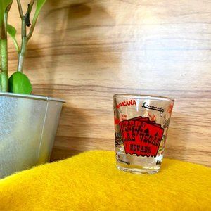 Vintage Las Vegas Nevada Souvenir Shot Glass